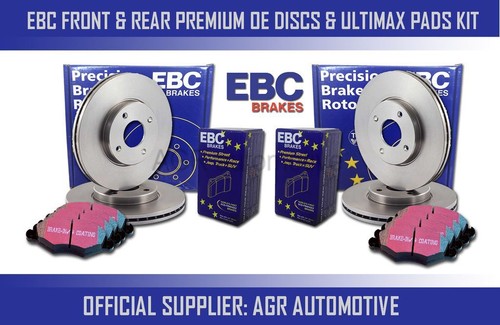 Ebc front rear discs pads - discs,