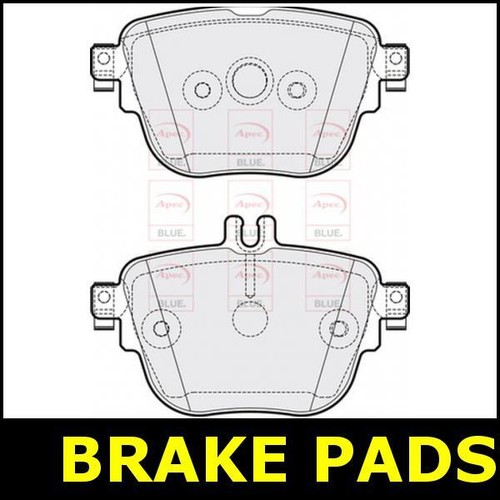 Brake pads rear for mercedes - pads,