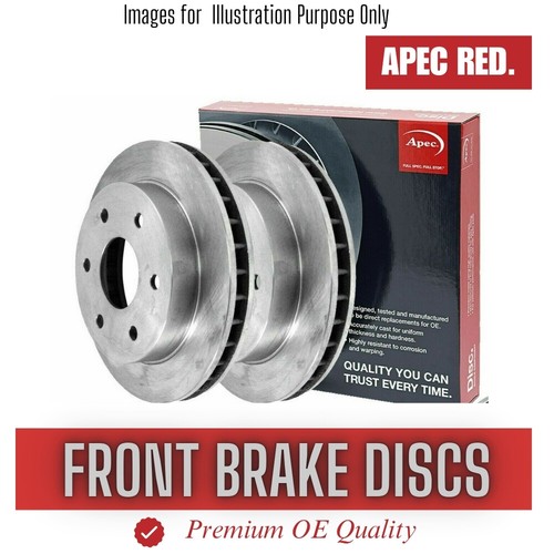 Brake discs pair - brake, for