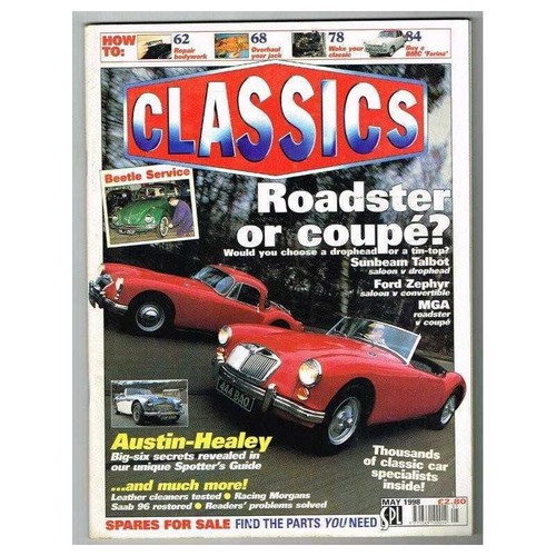 Classics magazine may - classics, 1998