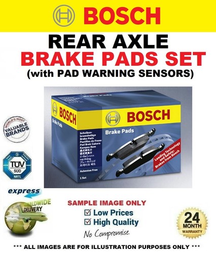 Rear axle brake pads sensors - rear, +