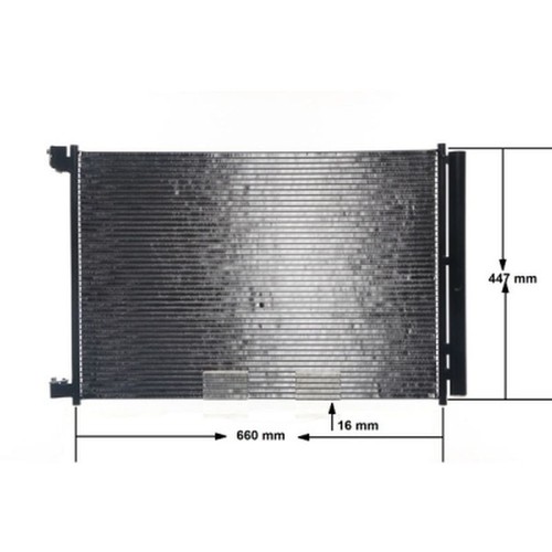 Mahle condenser for mercedes - mahle,