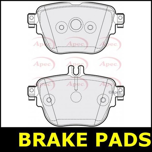 Brake pads rear - pads, mercedes